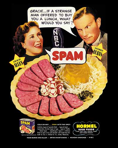 SPAM for lunch?